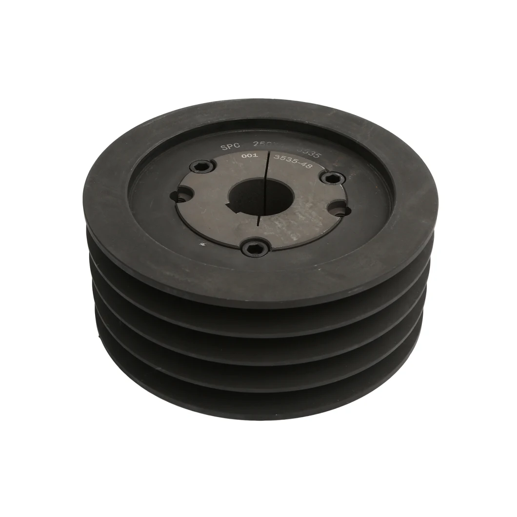 Spc315-04/Belt Pulley with Taper Bushing/Pulley/Conveyor Roller/Roller/Timing Belt Pulley/Hardware Parts/Equipment Parts/V-Belt Pulley/Groove Pulley