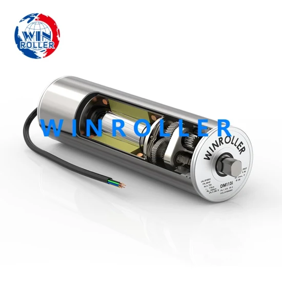 Winroller Build-in motor AC Dm113/138/165/216 polia transportadora para esteira transportadora de bagagem