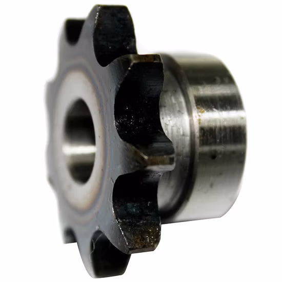 Roda dentada de corrente de rolo de escavadeira padrão ISO da China com cubos de roda dentada